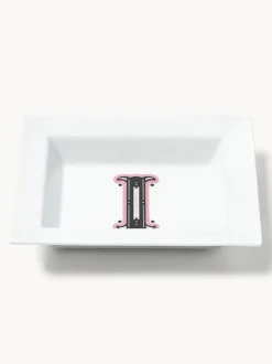 Vide-poche artesanal con motivo decorativo Westwing Collection x MEISSEN