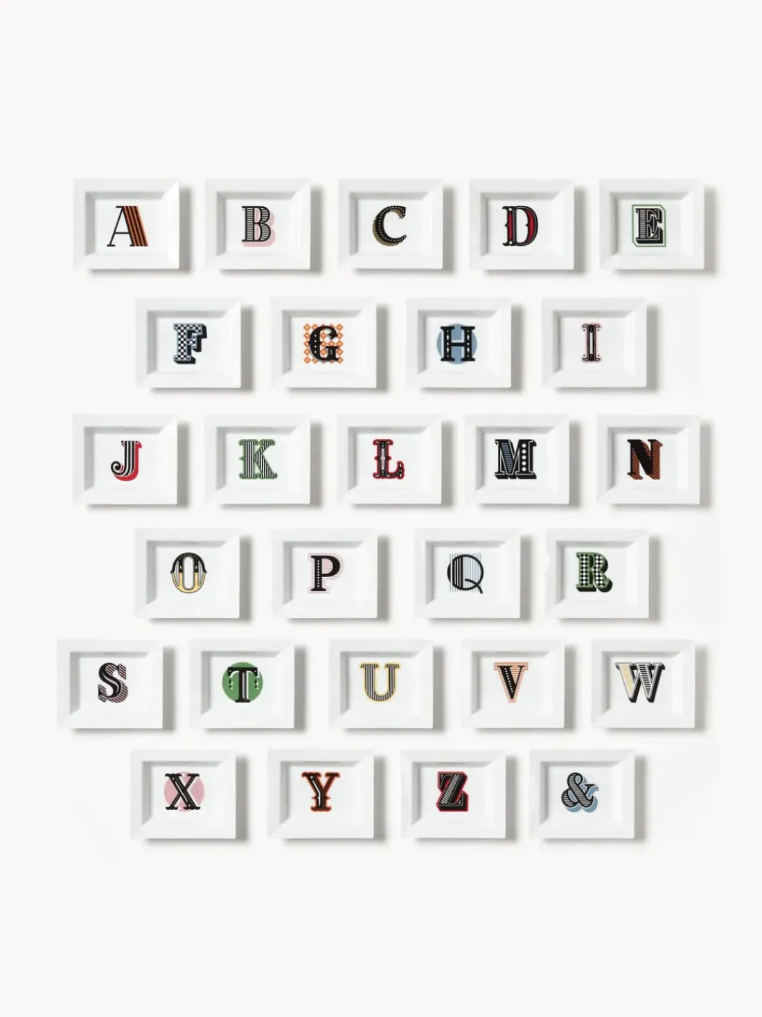 Vide-poche decorativo artesanal con motivo Westwing Collection x MEISSEN