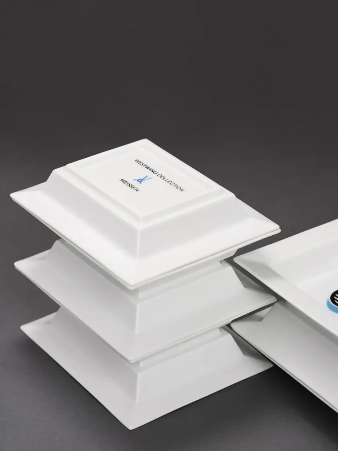 Vide-poche decorativo artesanal con motivo Westwing Collection x MEISSEN