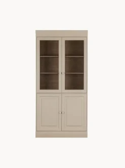 Vitrina de madera de pino Chow
