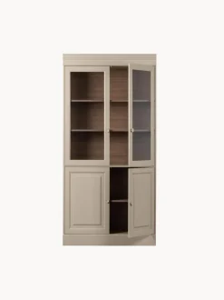 Vitrina de madera de pino Chow