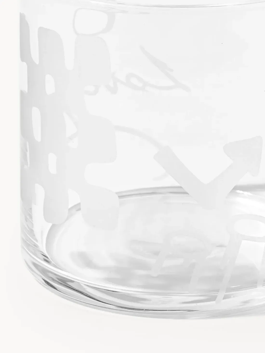 Westwing | Crosby Studios, vasos altos artesanales Cristal, 2 uds.