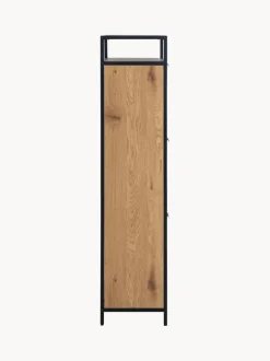Zapatero de madera con compartimentos plegables Seaford