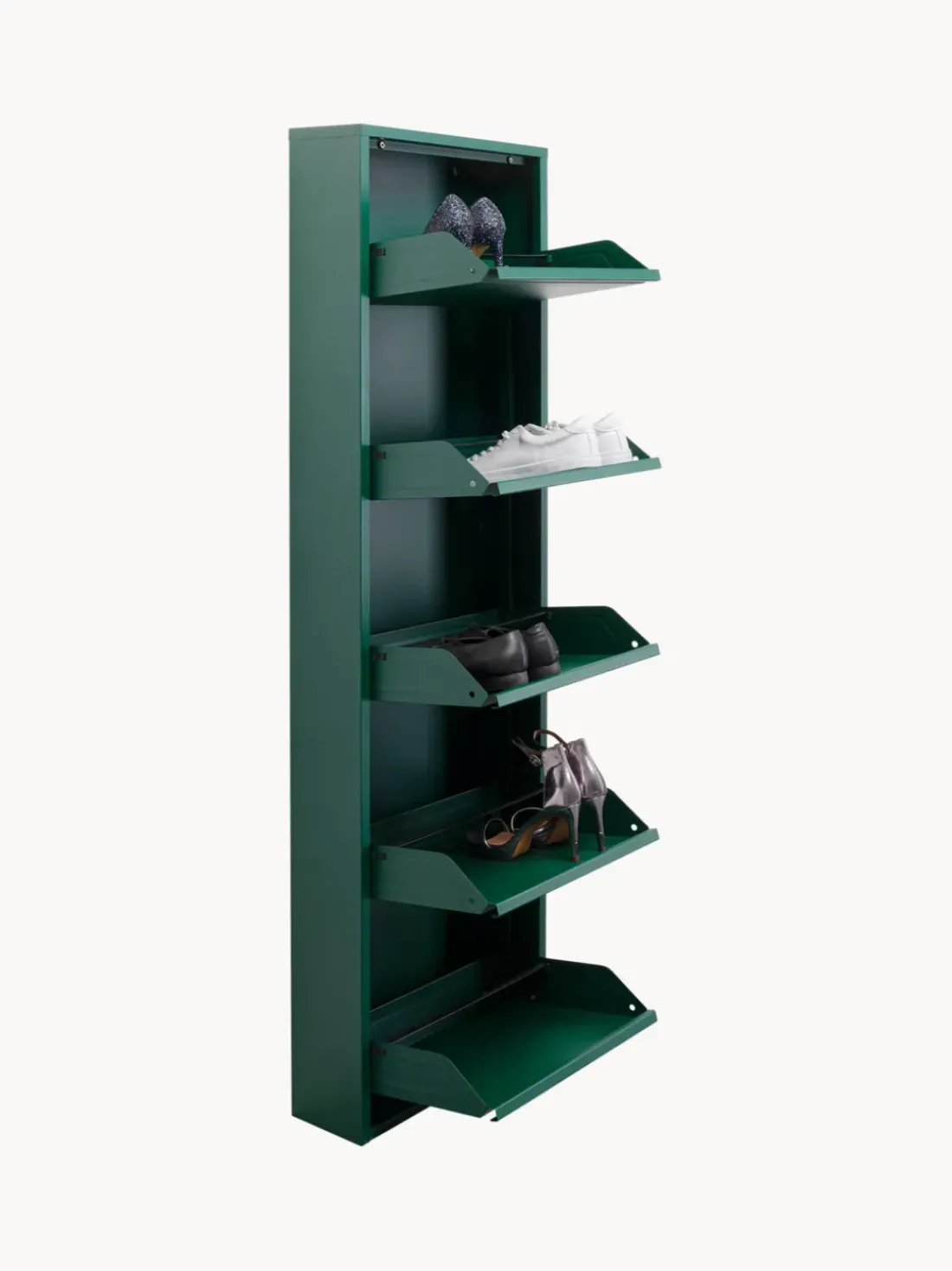 Zapatero de pared Caruso, puertas abatibles