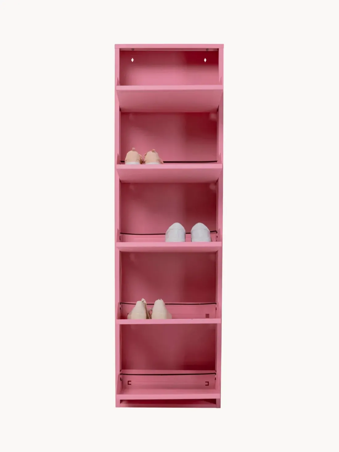 Zapatero de pared con compartimentos plegables Caruso