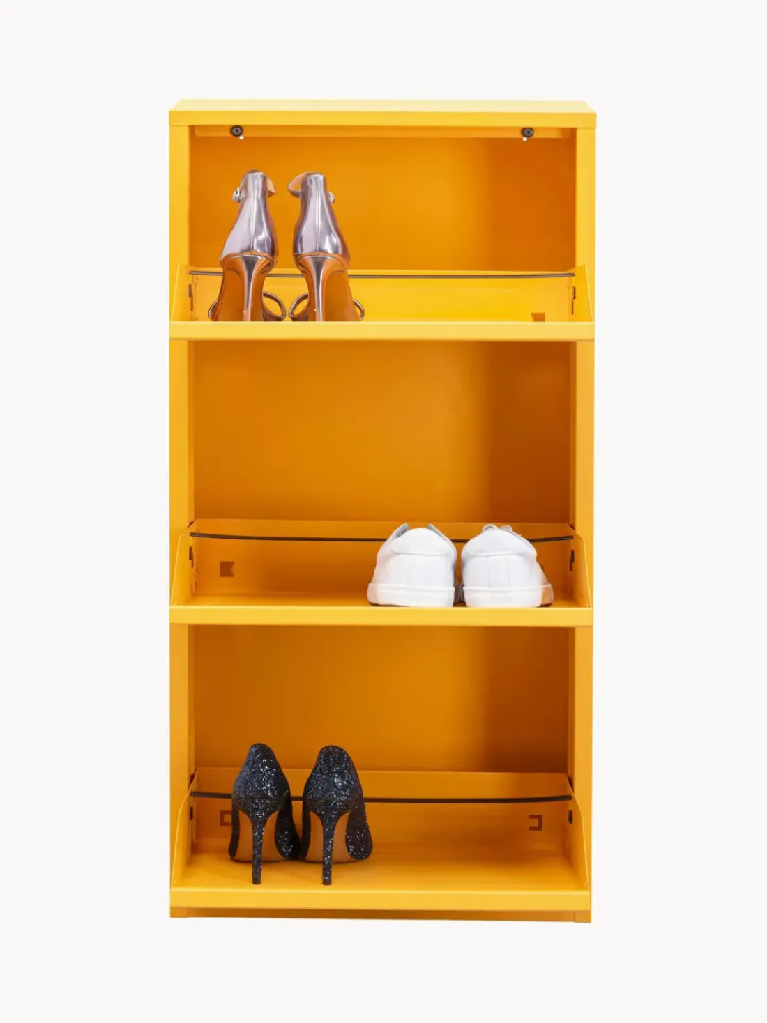 Zapatero de pared con compartimentos plegables Caruso